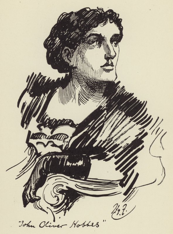 John Oliver Hobbes tekijältä Harry Furniss