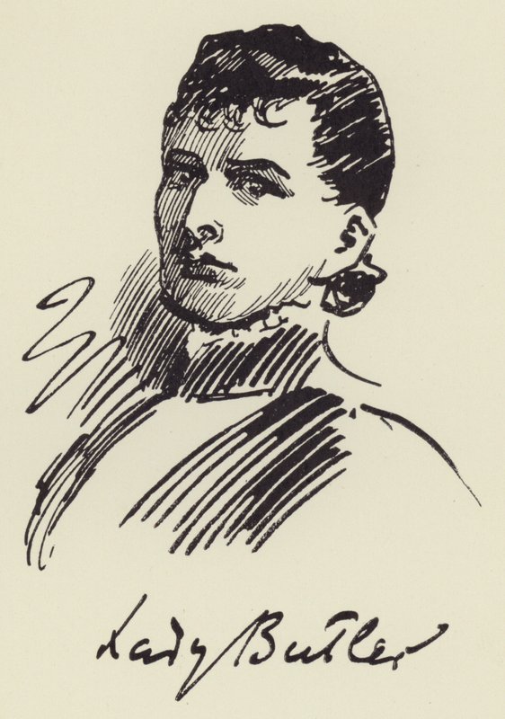 Lady Butler tekijältä Harry Furniss