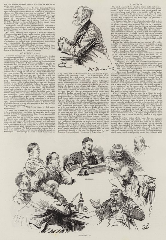 Elämä parlamentissa, muukalaiset talossa tekijältä Harry Furniss