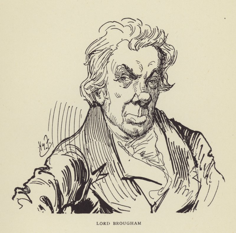 Lordi Brougham tekijältä Harry Furniss