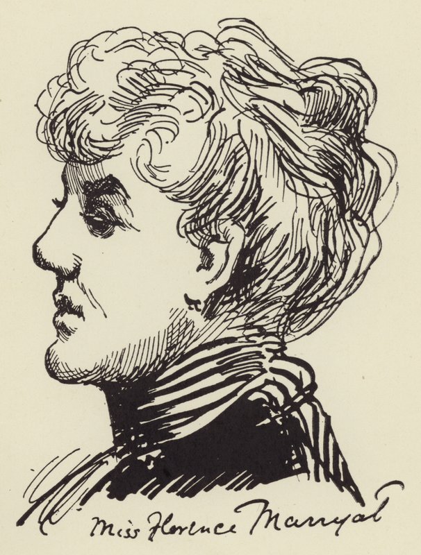 Neiti Florence Marryat tekijältä Harry Furniss