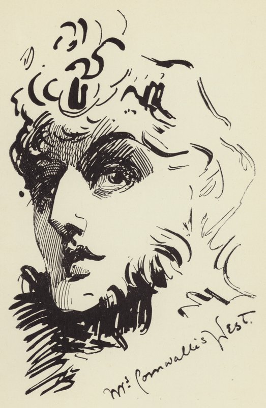 Rouva Cornwallis West tekijältä Harry Furniss