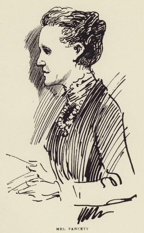 Rouva Fawcett tekijältä Harry Furniss