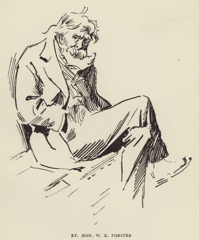 Oikea, arvoisa W E Forster tekijältä Harry Furniss