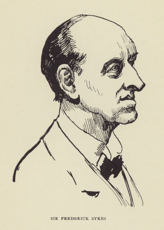 Sir Frederick Sykes tekijältä Harry Furniss