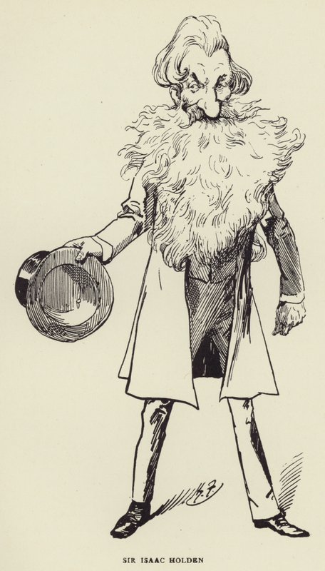 Sir Isaac Holden tekijältä Harry Furniss
