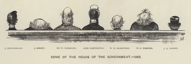 Jotkut hallituksen päämiehistä tekijältä Harry Furniss