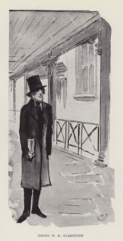 Nuori W E Gladstone tekijältä Harry Furniss