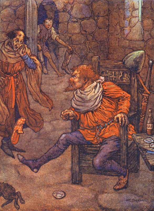 Harmaa delfiini, Sheppeyn legenda (värilitro) tekijältä Harry George Theaker