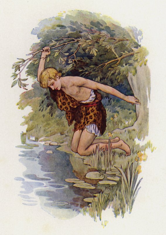 Narsissus (värilitra) tekijältä Harry George Theaker