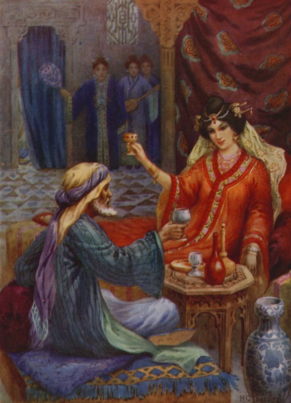 Prinsessa ja taikuri (värilitro) tekijältä Harry George Theaker