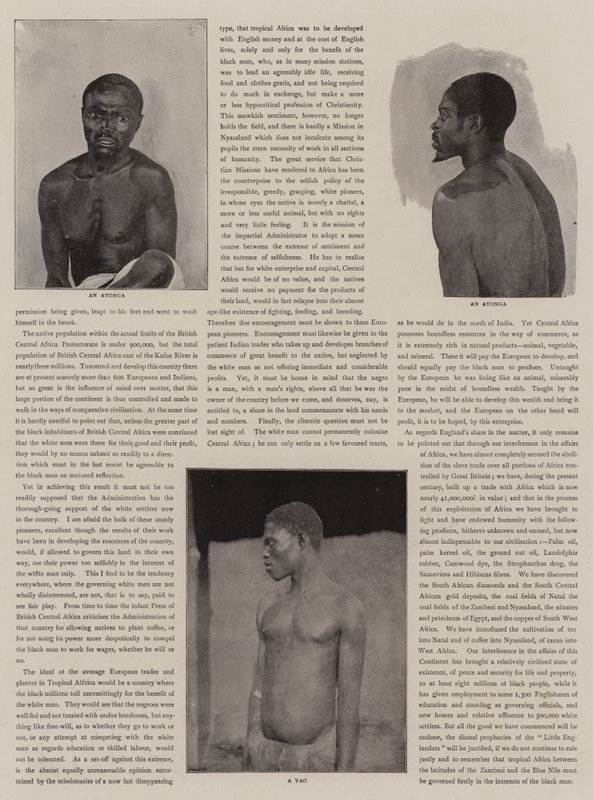 Brittiläisen Keski-Afrikan ihmiset tekijältä Harry Hamilton Johnston