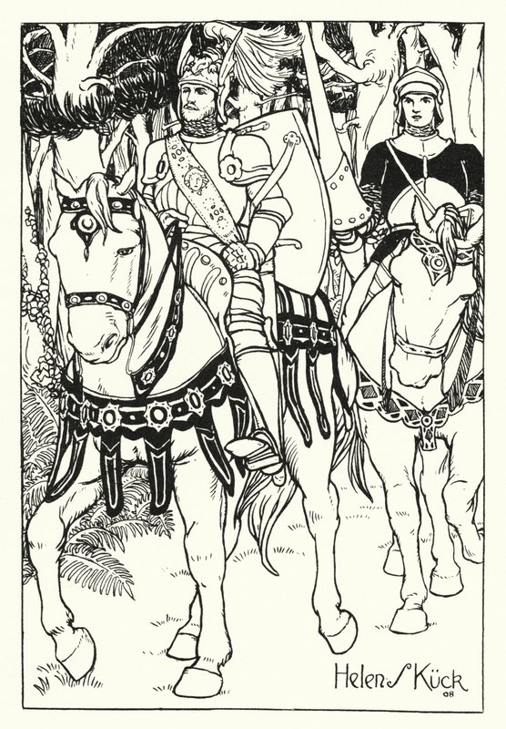 The Knight Magnificent (kaiverrus) tekijältä Helen S. Kuck