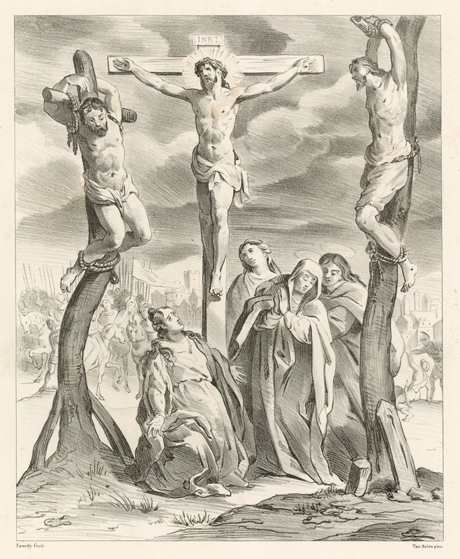Ristiinnaulitseminen tekijältä Hendrik van the Elder Balen