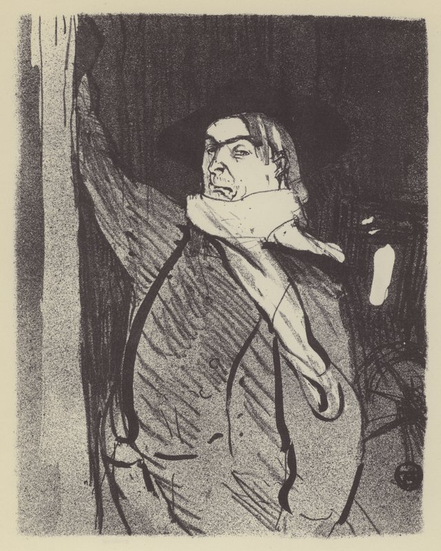 Aristide Bruant tekijältä Henri de Toulouse Lautrec