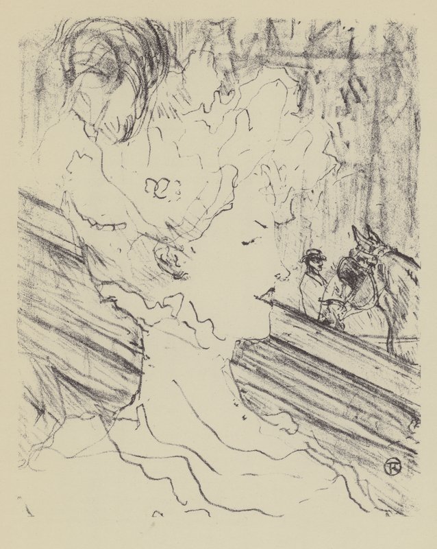 Emilienne DAlencon tekijältä Henri de Toulouse Lautrec