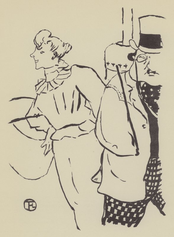 Pikku Trottin tekijältä Henri de Toulouse Lautrec