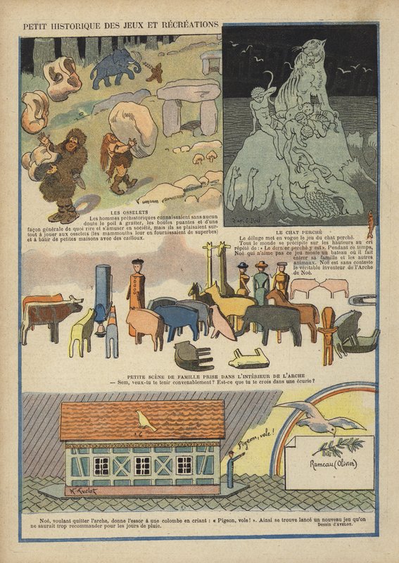 Kuvitus Le Rirelle tekijältä Henri Avelot