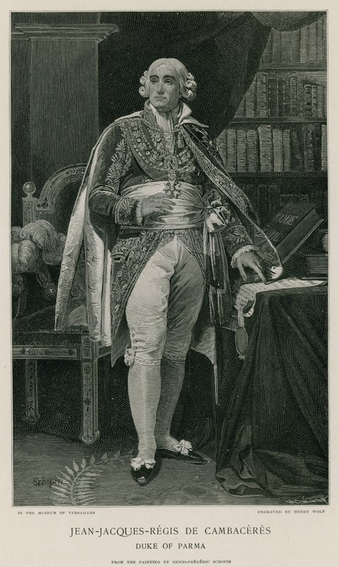 Jean-Jacques-Regis de Cambaceres tekijältä Henri Frederic Schopin