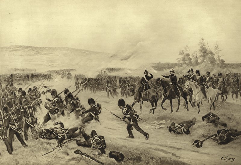Alman taistelu, 1854 (syväpaino) tekijältä Henri Louis Dupray