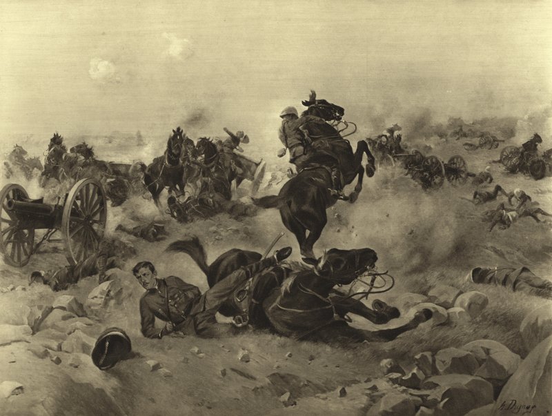 Colenson taistelu, 1899 (syväpaino) tekijältä Henri Louis Dupray
