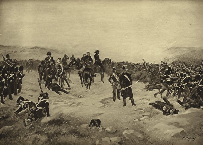 Inkermanin taistelu, 1854 (syväpaino) tekijältä Henri Louis Dupray