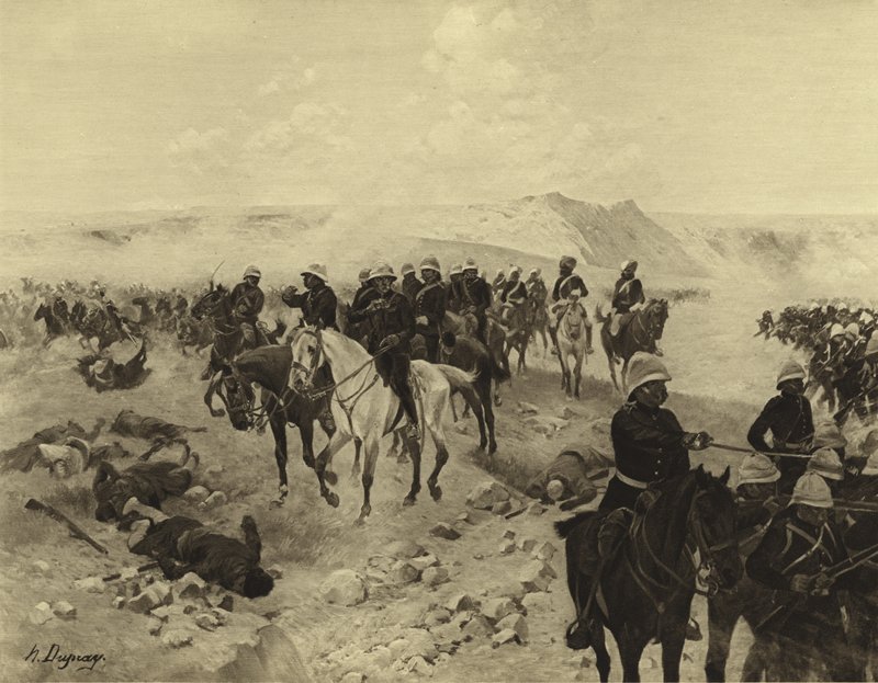 Kandaharin taistelu, 1879 (syväpaino) tekijältä Henri Louis Dupray