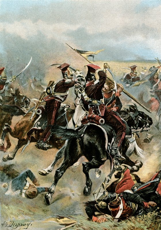 Valohevonen Wagramissa tekijältä Henri Louis Dupray
