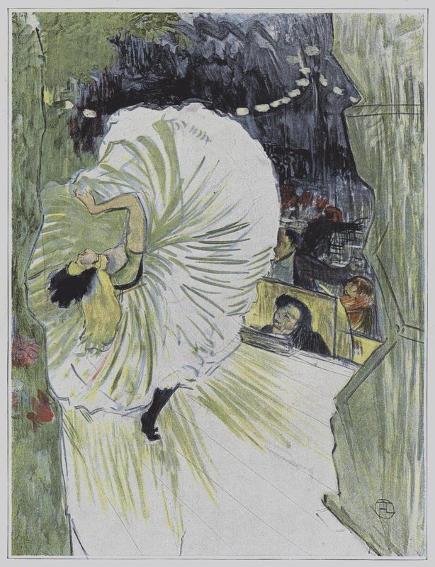 Kuvitus teoksesta Le Plaisir a Paris tekijältä Henri de Toulouse Lautrec