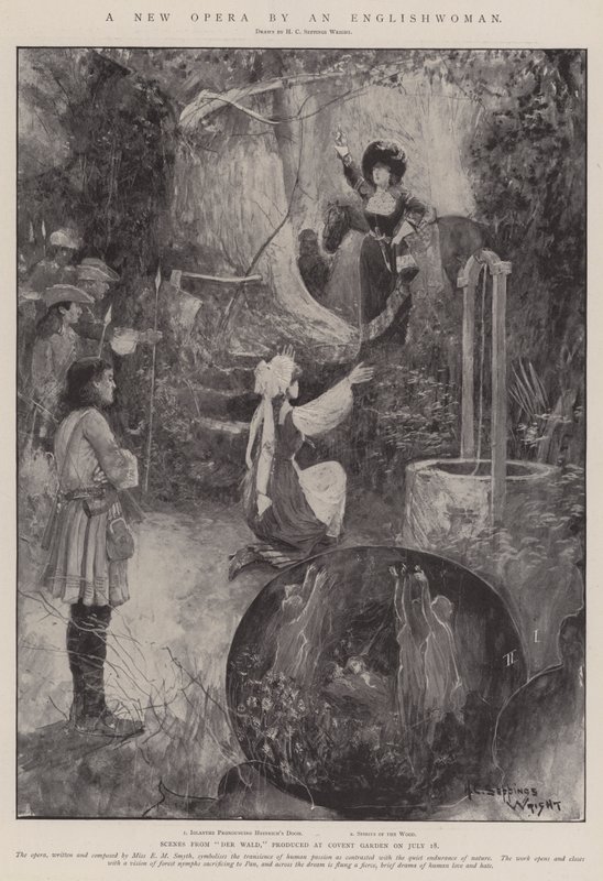 Englannin naisen uusi ooppera tekijältä Henry Charles Seppings Wright