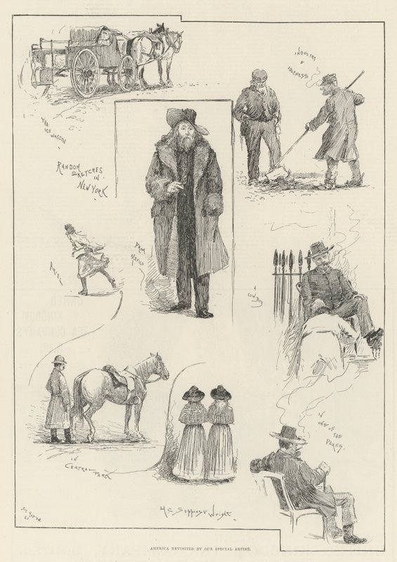 Special Artist -taiteilijamme vieraili uudelleen Amerikassa tekijältä Henry Charles Seppings Wright