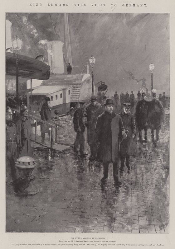 Kuningas Edward VII:n vierailu Saksaan tekijältä Henry Charles Seppings Wright