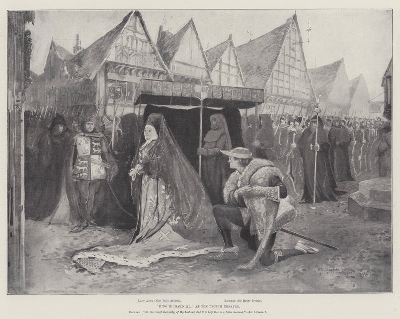 Kuningas Richard III, Lyceum-teatterissa tekijältä Henry Charles Seppings Wright