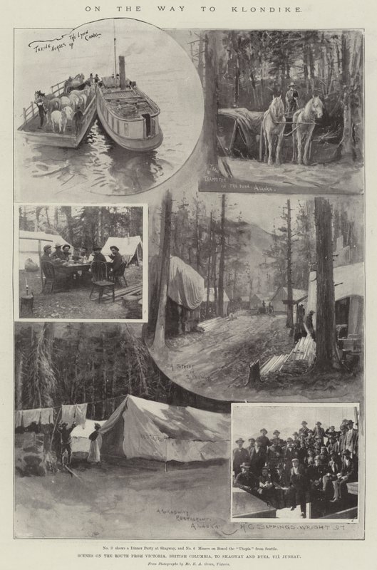 Matkalla Klondikeen tekijältä Henry Charles Seppings Wright