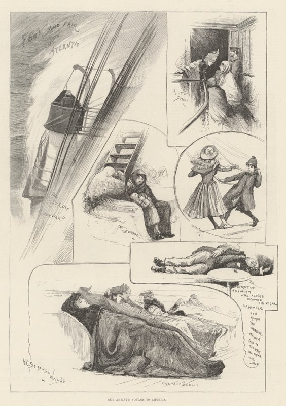 Taiteilijamme matka Amerikkaan tekijältä Henry Charles Seppings Wright