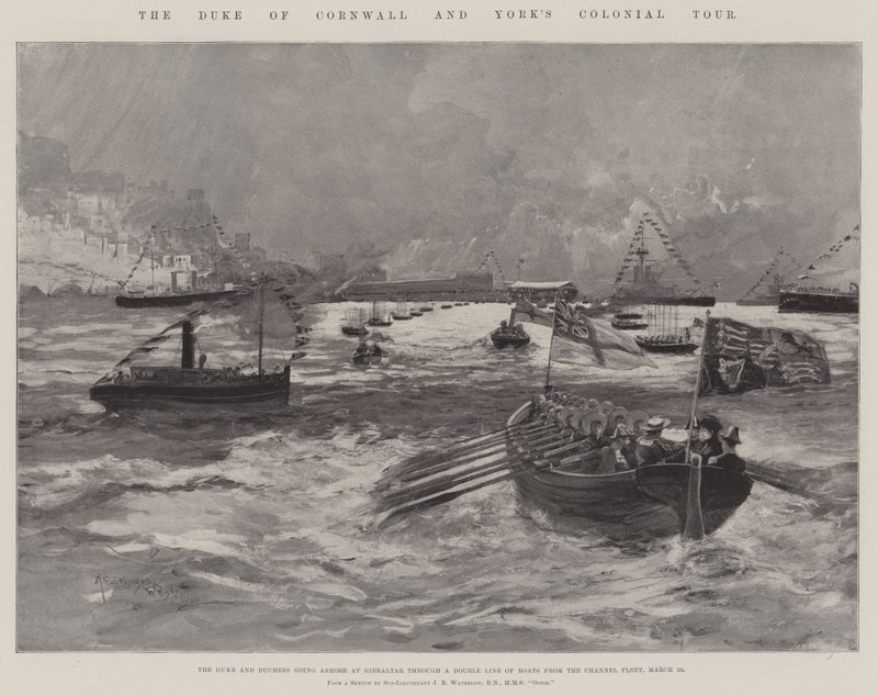Cornwallin herttua ja Yorkin siirtomaakierros tekijältä Henry Charles Seppings Wright