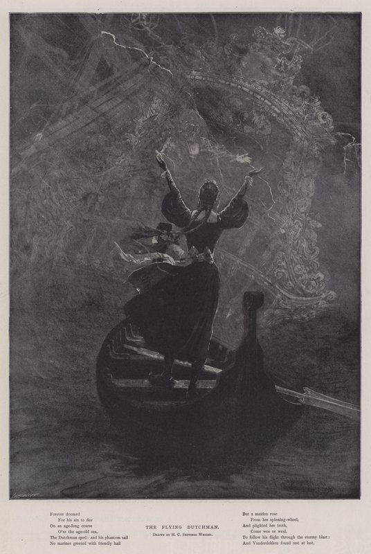 Lentävä hollantilainen tekijältä Henry Charles Seppings Wright