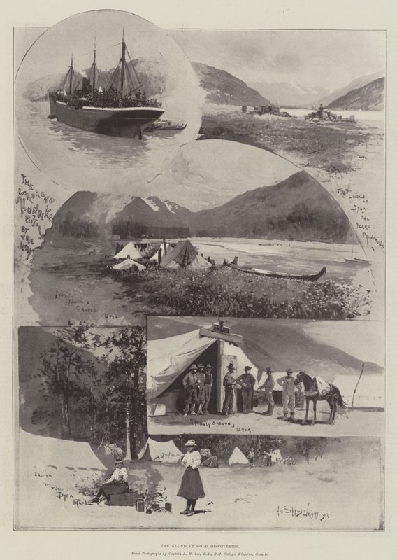 Klondiken kultalöydöt tekijältä Henry Charles Seppings Wright