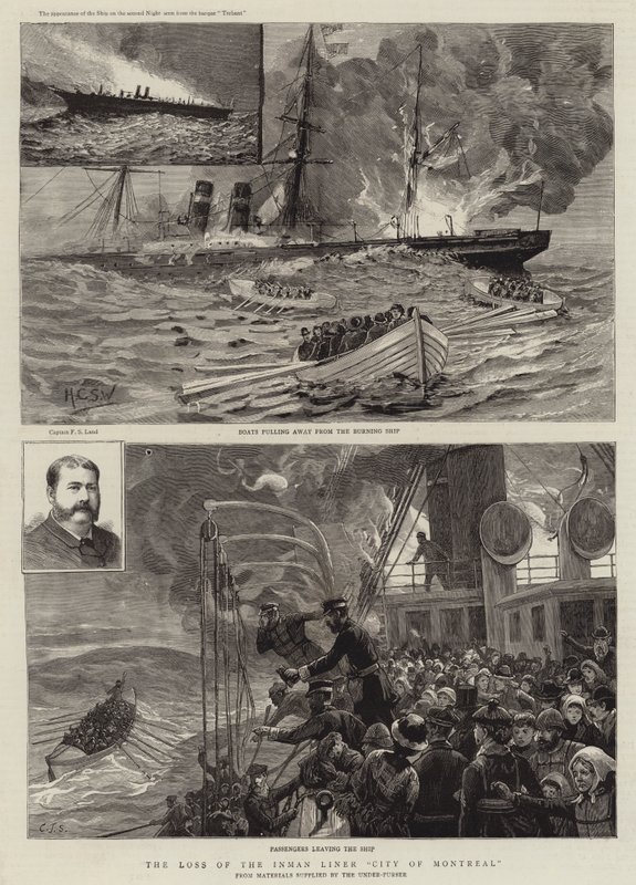 Montrealin Inman Liner Cityn menetys tekijältä Henry Charles Seppings Wright