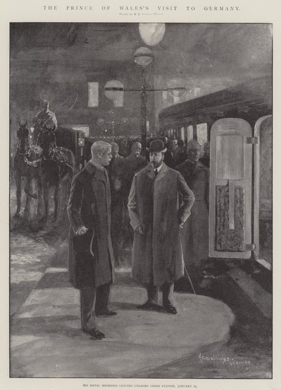 Walesin prinssin vierailu Saksassa tekijältä Henry Charles Seppings Wright