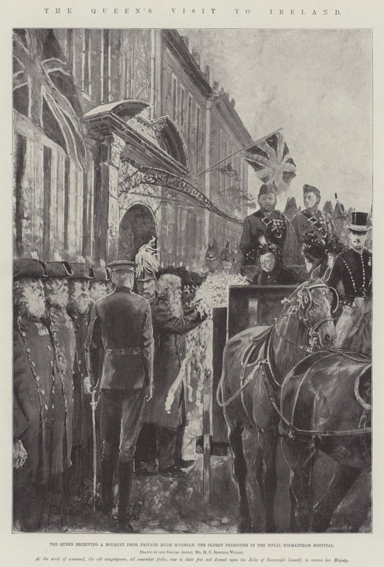 Kuningattaren vierailu Irlantiin tekijältä Henry Charles Seppings Wright