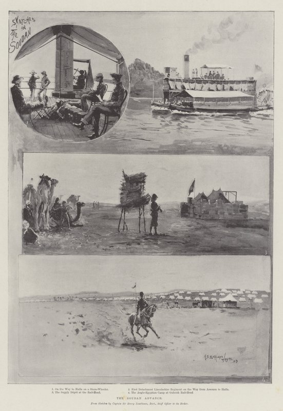 Soudan Advance tekijältä Henry Charles Seppings Wright