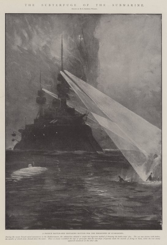 Sukellusveneen sukellus tekijältä Henry Charles Seppings Wright