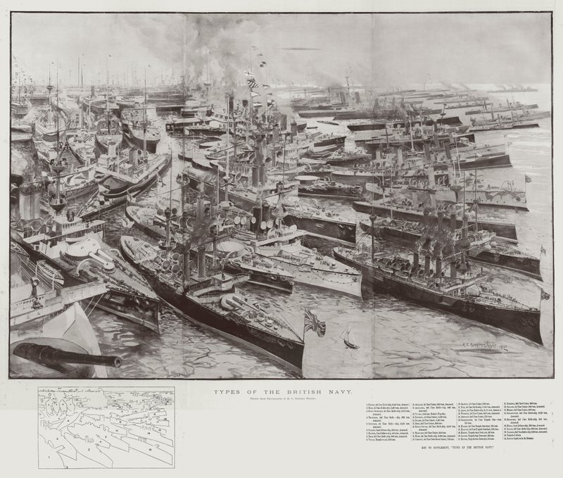 Britannian laivaston tyypit tekijältä Henry Charles Seppings Wright