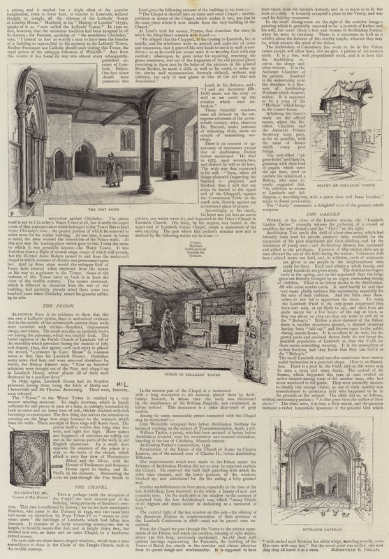 Lambethin palatsi tekijältä Henry Edward Tidmarsh
