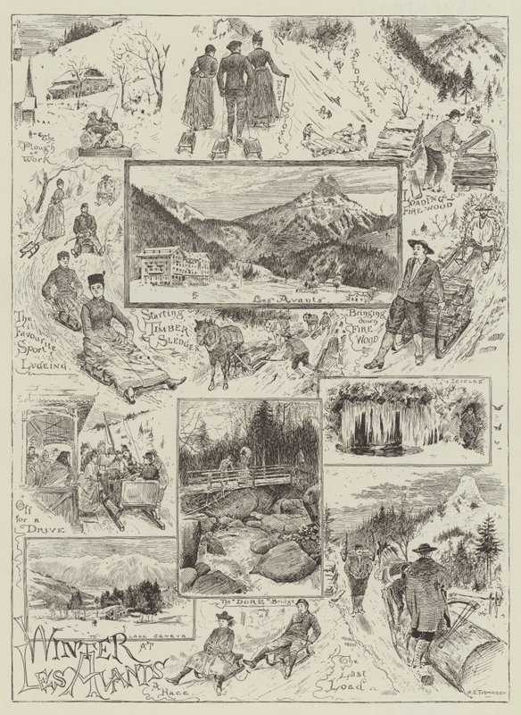 Talvi Les Avantsissa tekijältä Henry Edward Tidmarsh