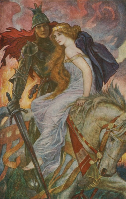 Lancelot Bears Gueneveren edustalla tekijältä Henry Justice Ford