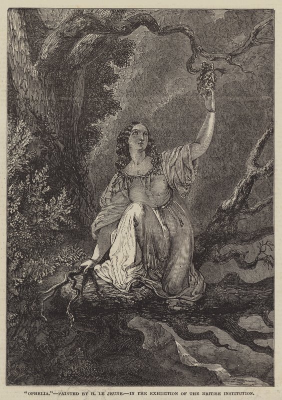 Ophelia tekijältä Henry Le Jeune