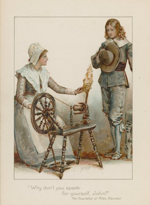 Mikset puhu itsestäsi, John (chromolitho) tekijältä Henry Marriott Paget