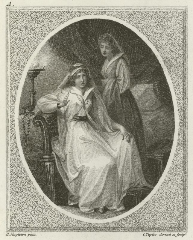 Kohtaus William Shakespearen kirjoittamasta Othello-kirjasta tekijältä Henry Singleton